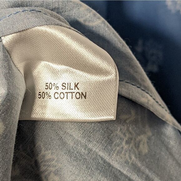 Tucker The Combo Classic Blouse Bazaar Batik in Silk Cotton  Floral Top - Picture 5 of 8